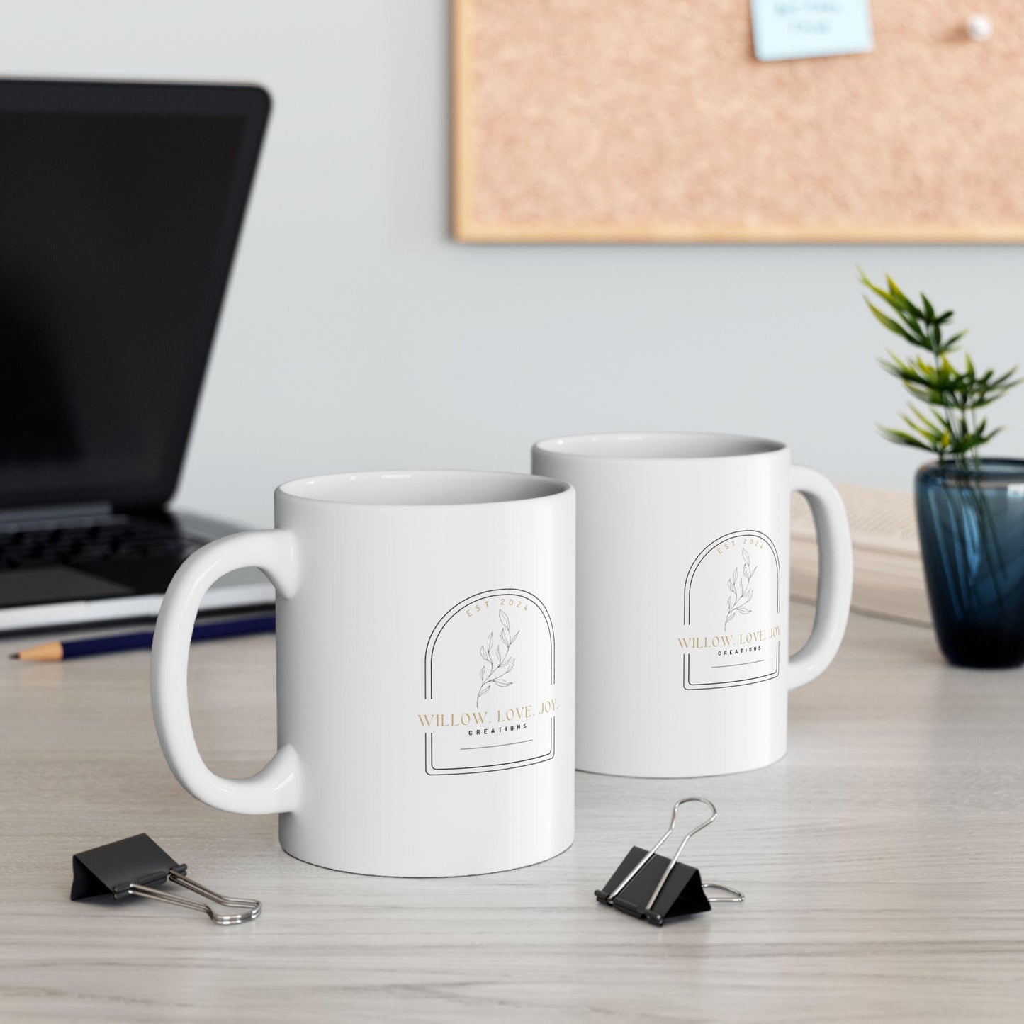 Willow Love Joy Creations Logo Coffee Mug