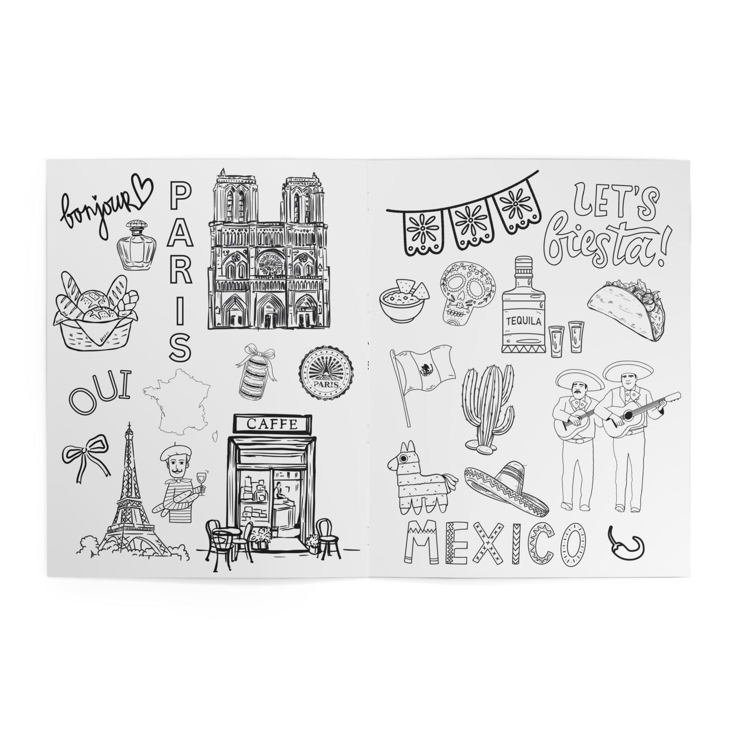 A Travelers Coloring Book