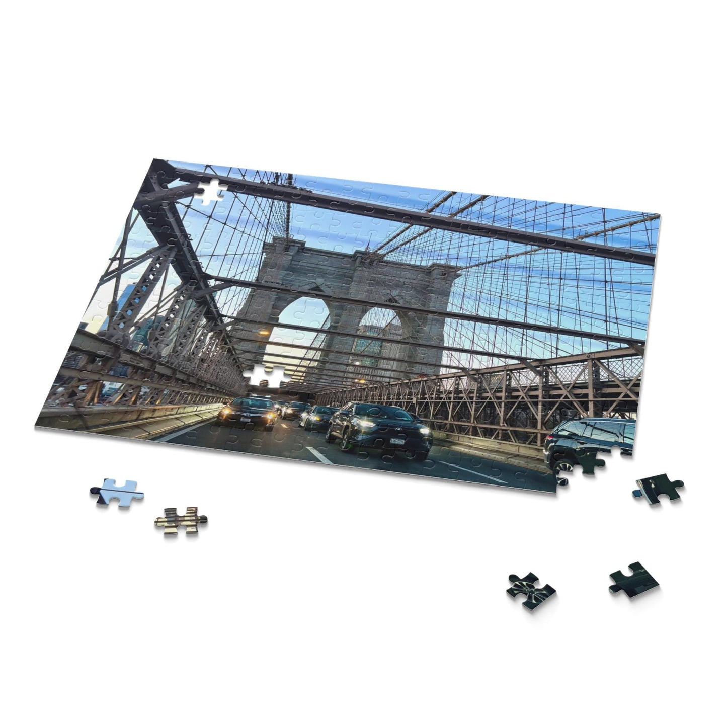 Brooklyn Bridge Puzzle: New York City Jigsaw (252-Piece)