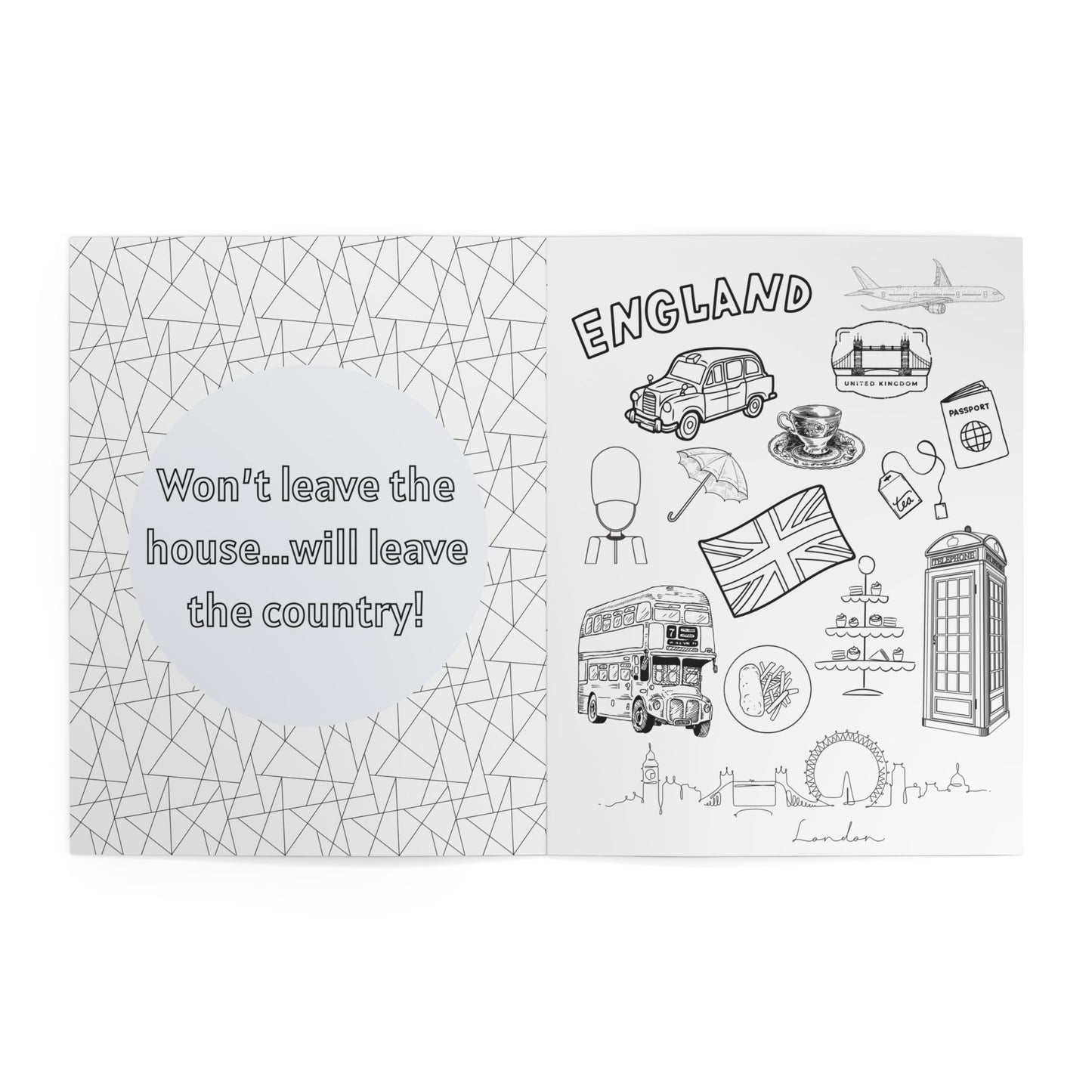 A Travelers Coloring Book