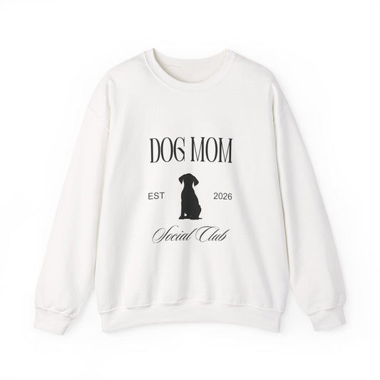 Dog Mom Crewneck Sweatshirt