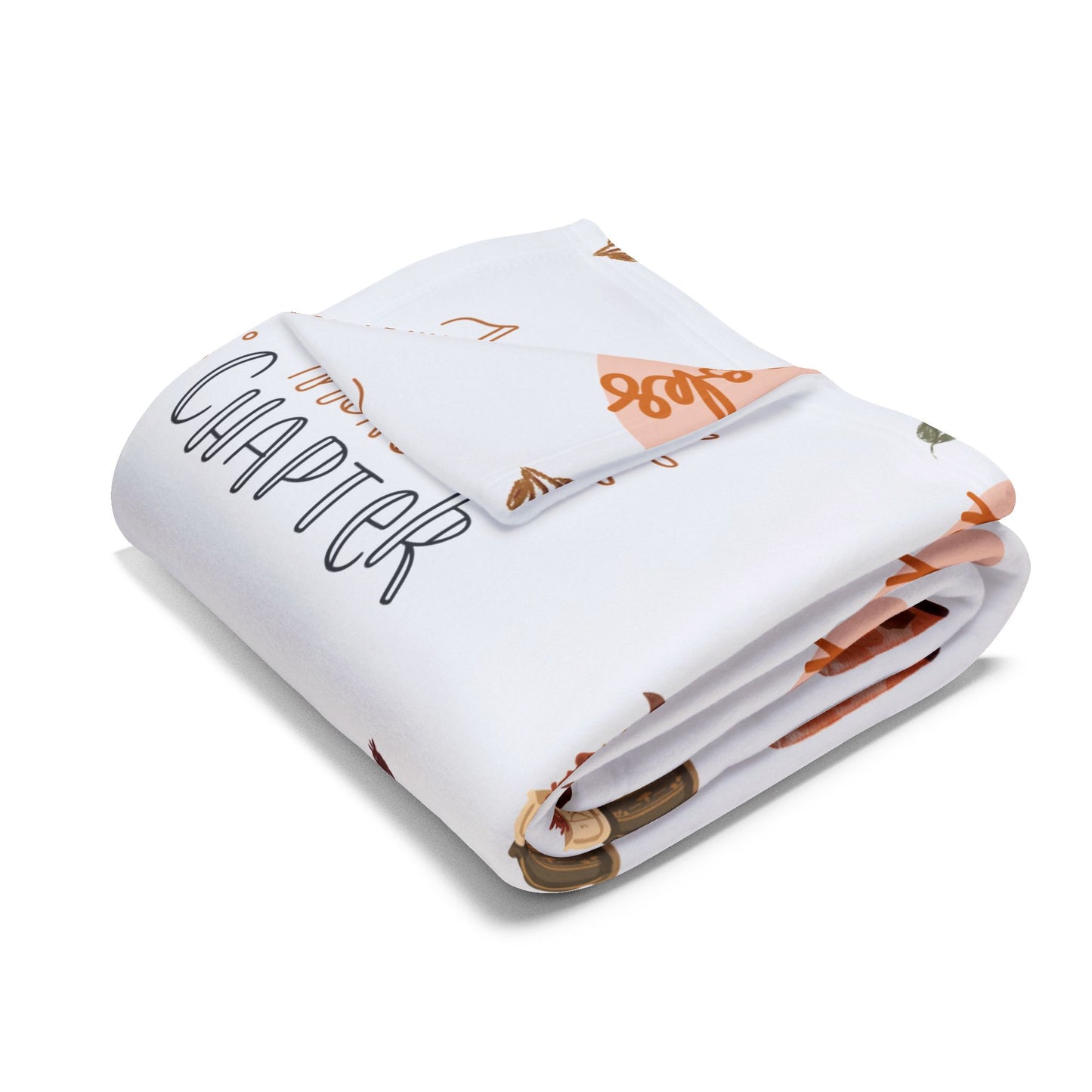 Reading Design 'Just One More Chapter' Fleece Blanket