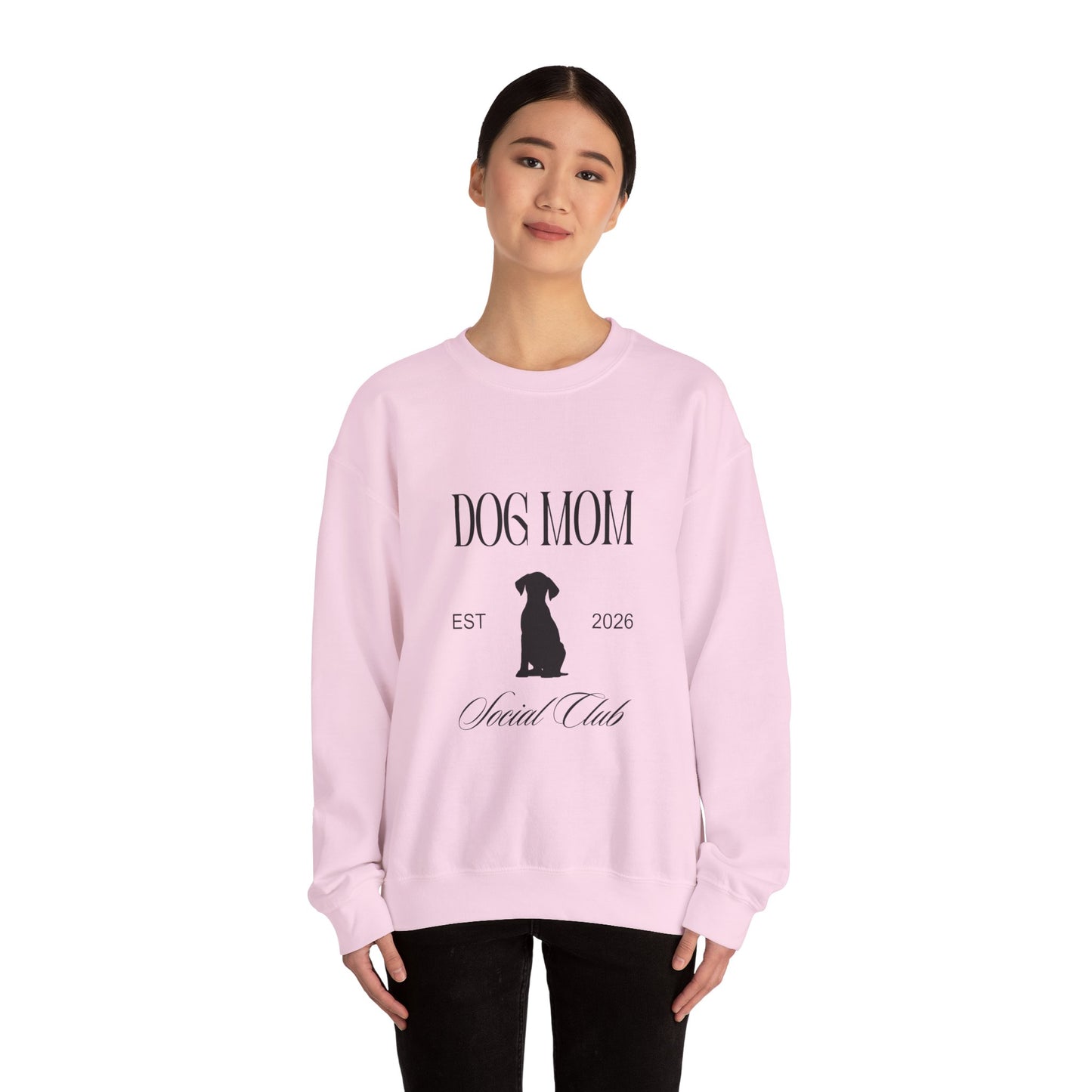Dog Mom Crewneck Sweatshirt