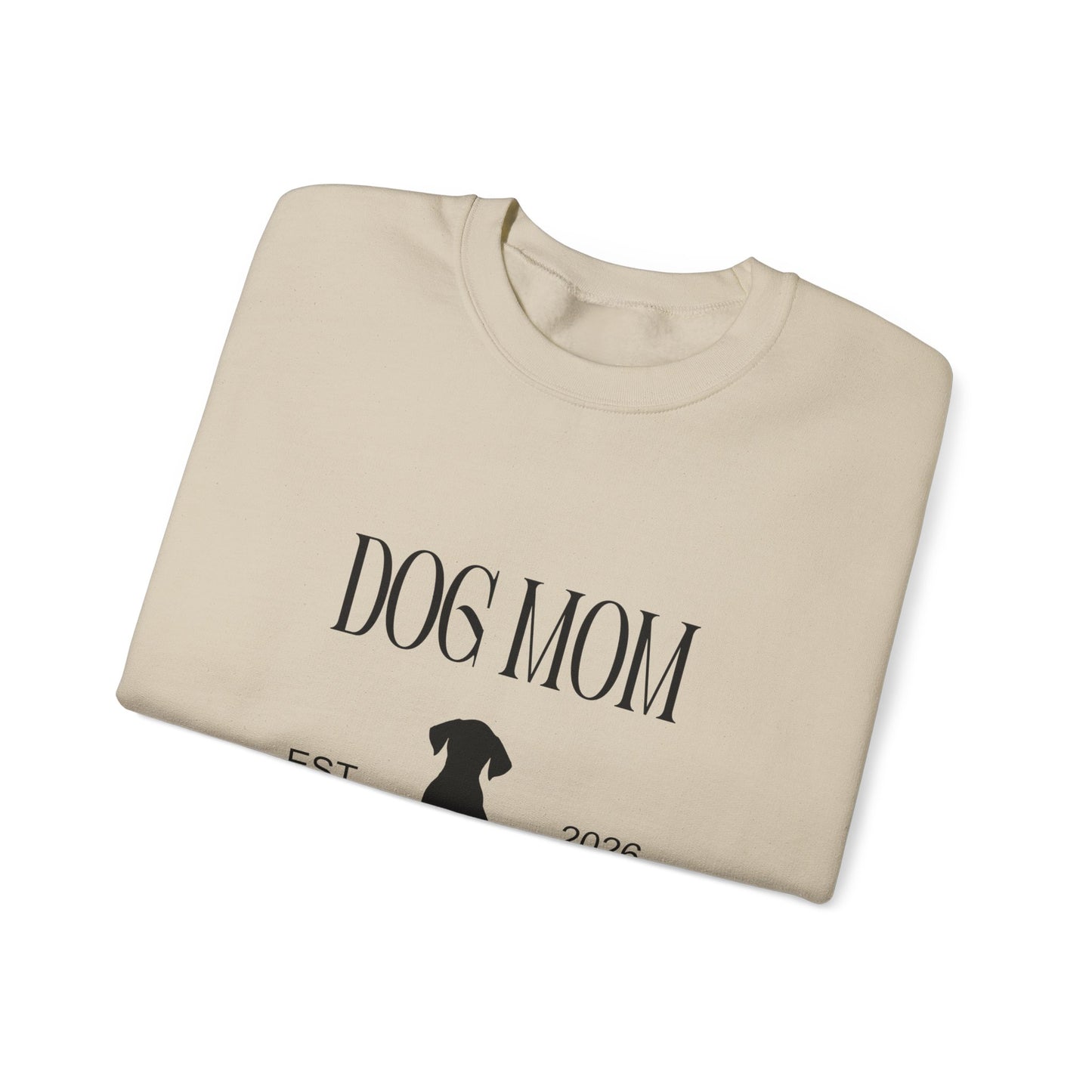 Dog Mom Crewneck Sweatshirt