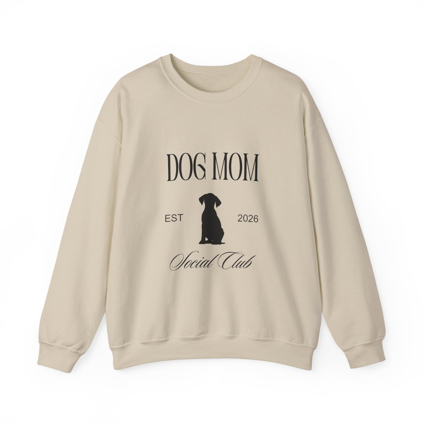 Dog Mom Crewneck Sweatshirt