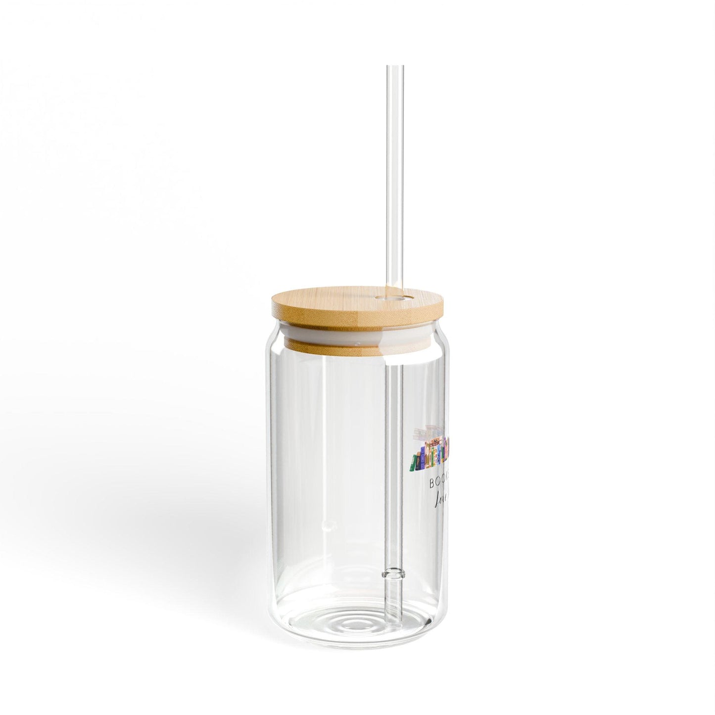 Cute Sipper Glass - Books are my love language
