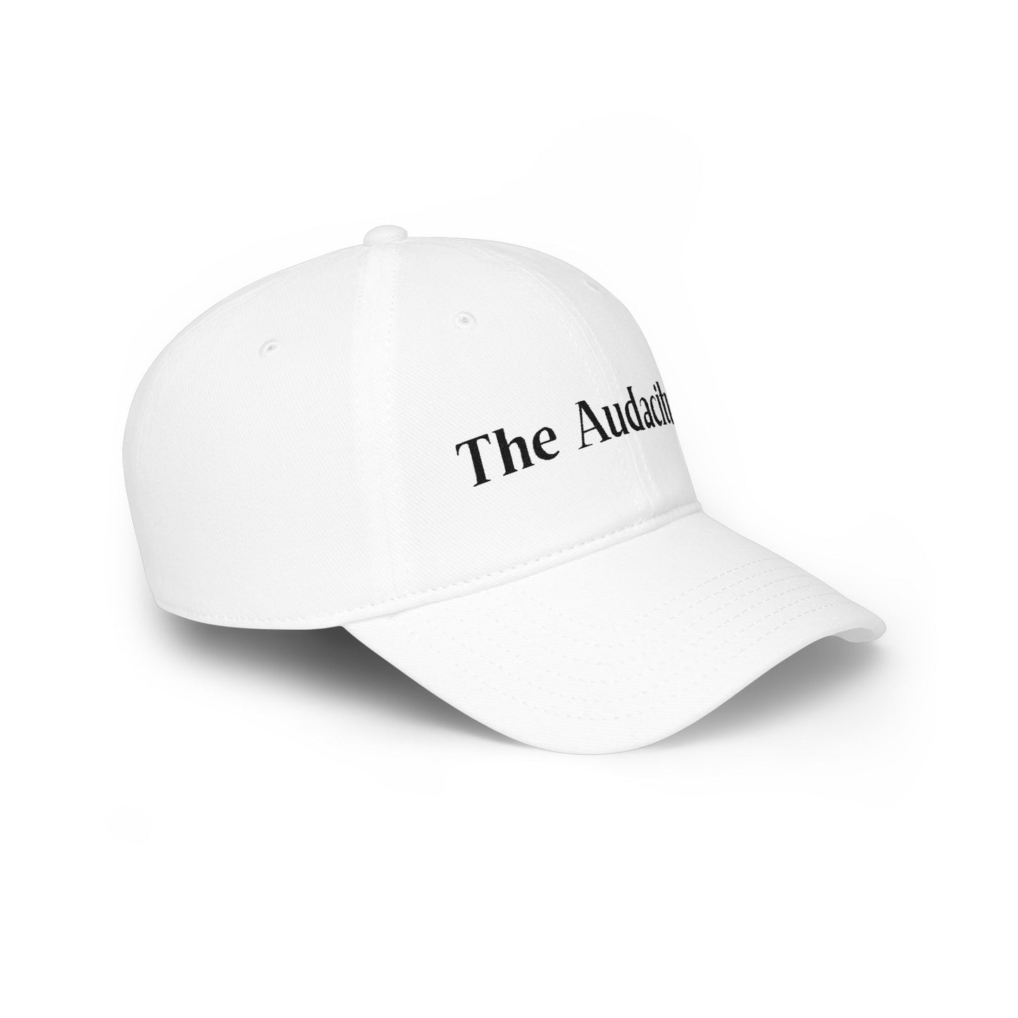 The Audacity Embroidered Baseball Cap