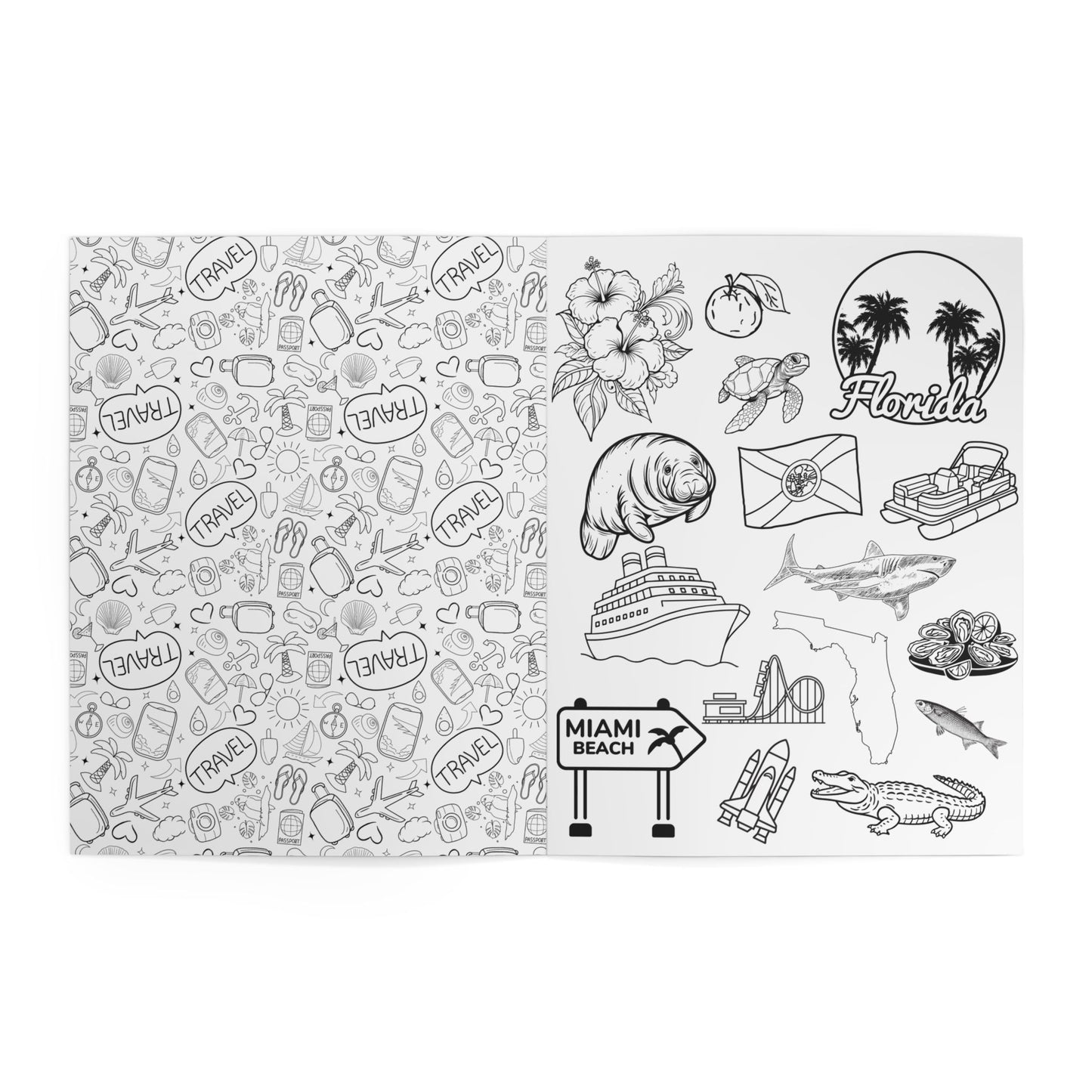 A Travelers Coloring Book