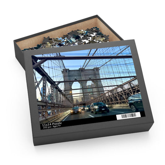Brooklyn Bridge Puzzle: New York City Jigsaw (252-Piece)