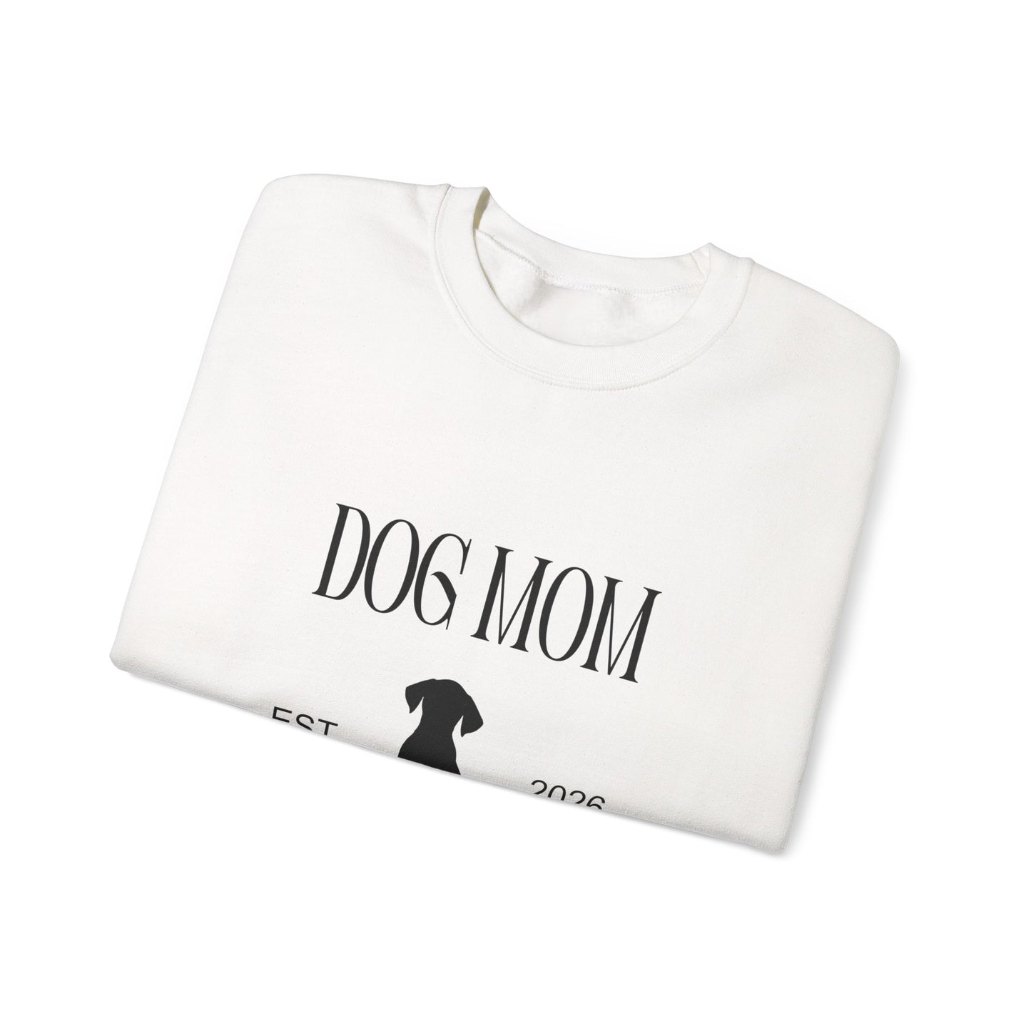 Dog Mom Crewneck Sweatshirt