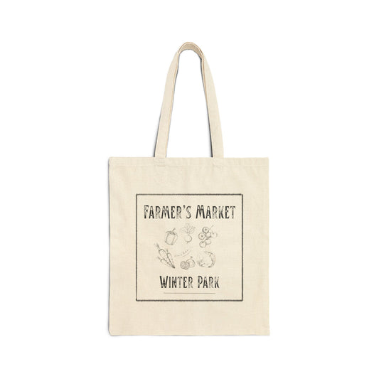 Farmer's Market Winter Park Tote Bag