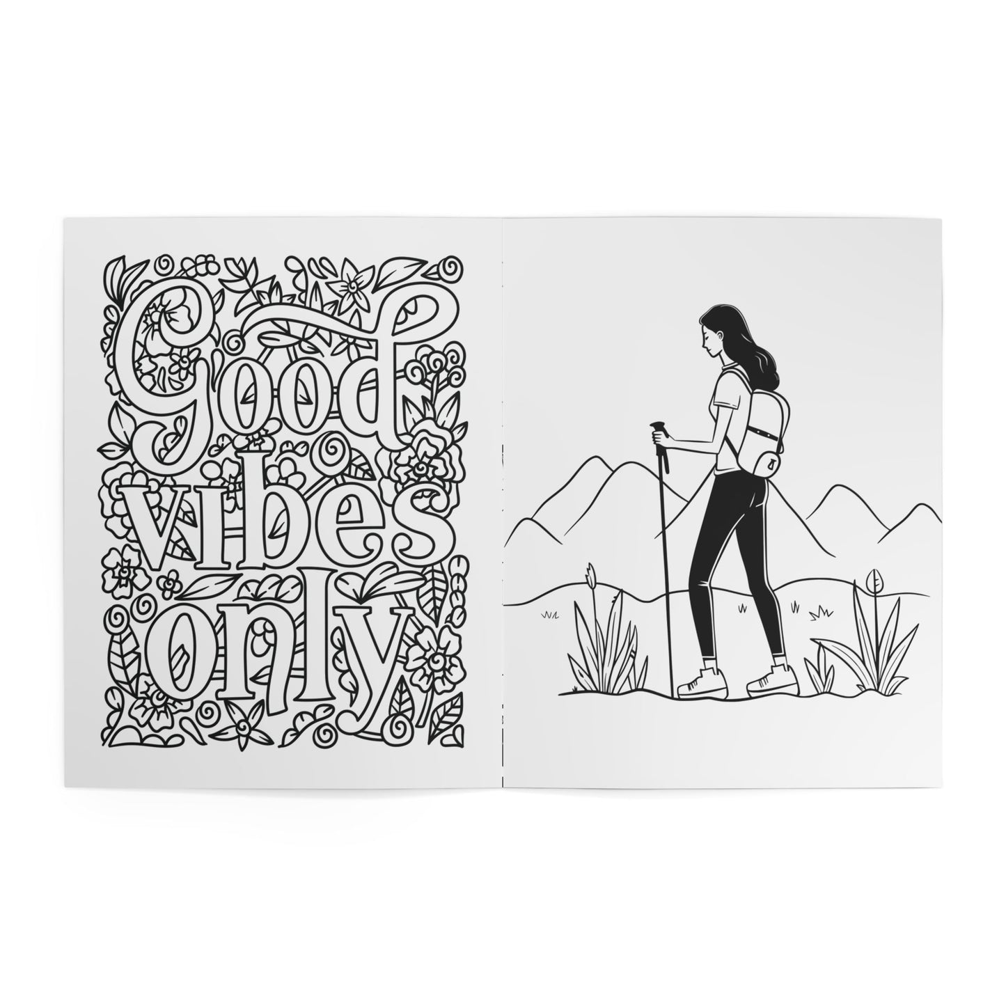 Coloring Gift Bundle ~ Hobbies, Wings + Outdoor Things