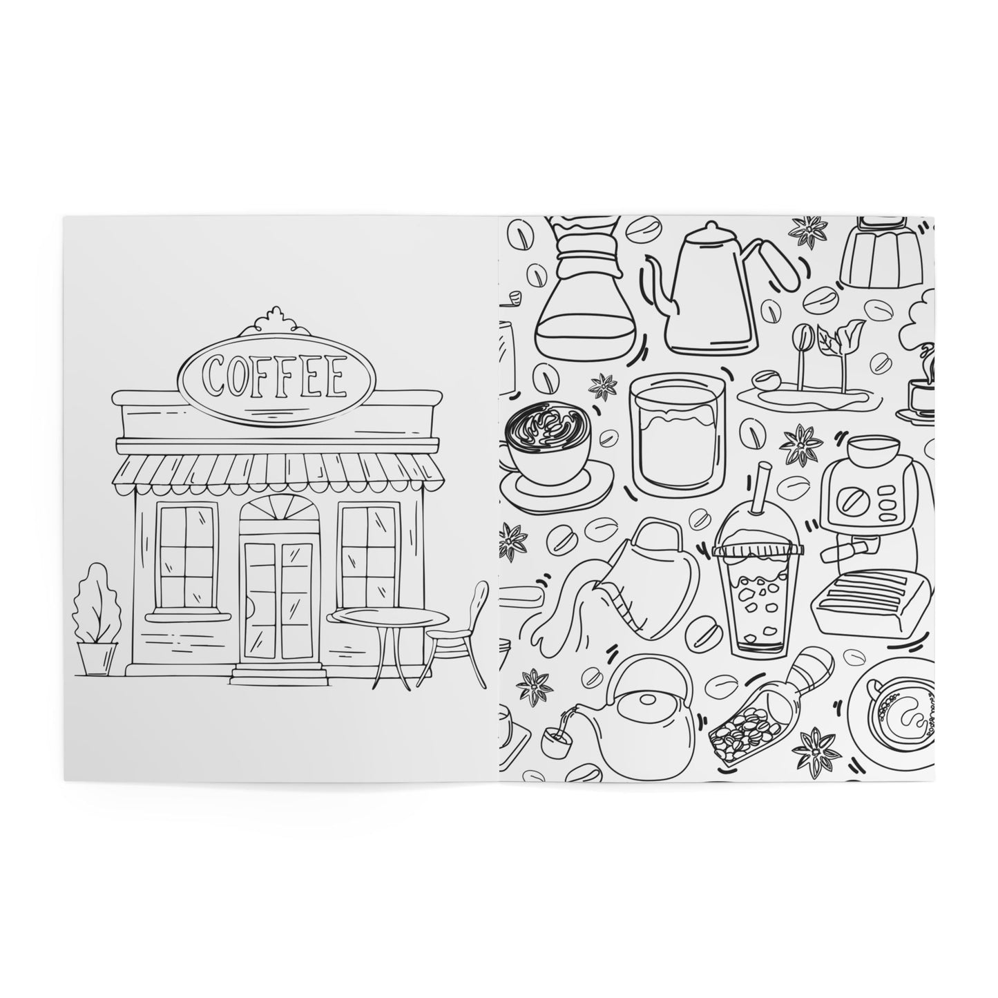 Volume 3 - Hobbies, Wings & Outdoor Things Coloring Book