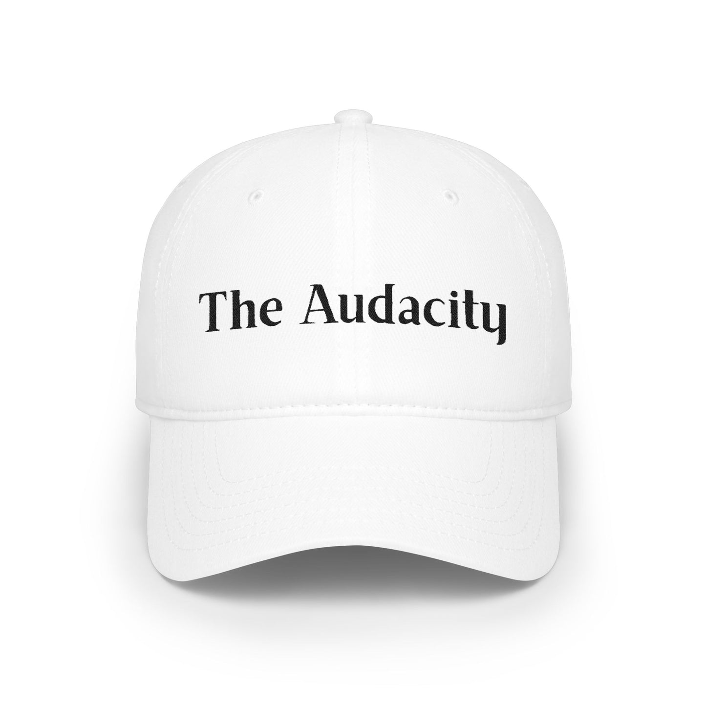 The Audacity Embroidered Baseball Cap