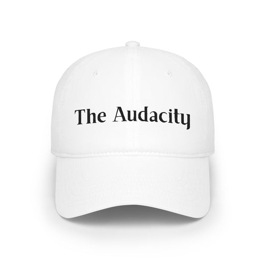 The Audacity Embroidered Baseball Cap