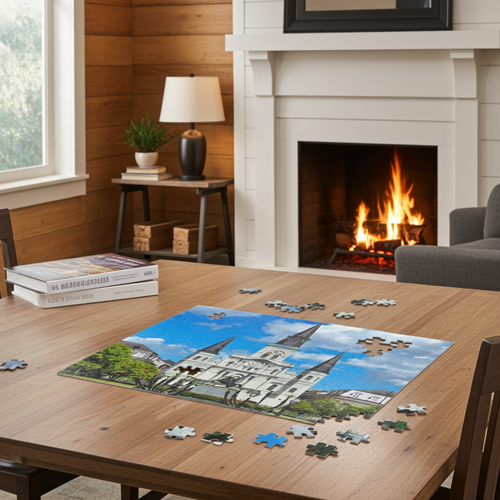 Jackson Square 252-Piece NOLA, New Orleans, Louisiana Jigsaw puzzle