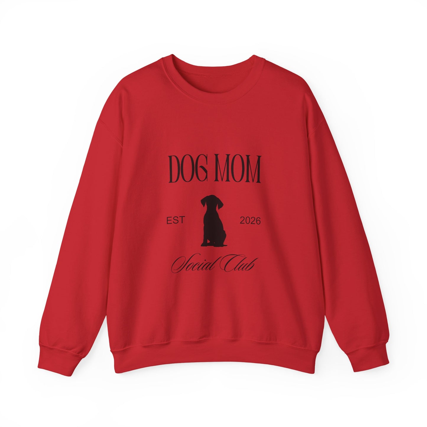 Dog Mom Crewneck Sweatshirt