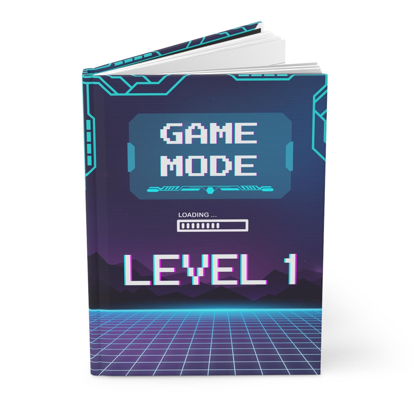 Youth Gamer Journal: Game-Mode Lined Notebook