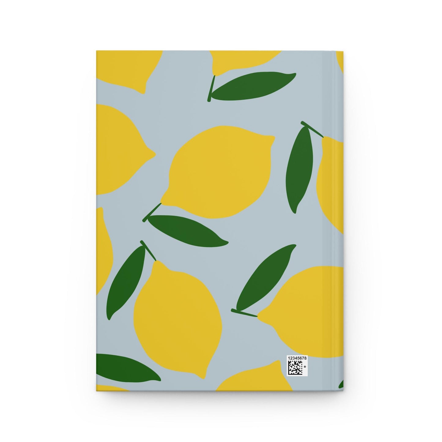 Funny Lemon Print Hardcover Journal: Citrus Got Real, Lined Paper
