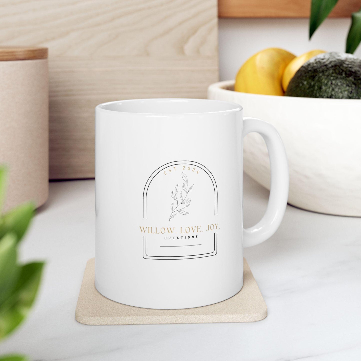 Willow Love Joy Creations Logo Coffee Mug