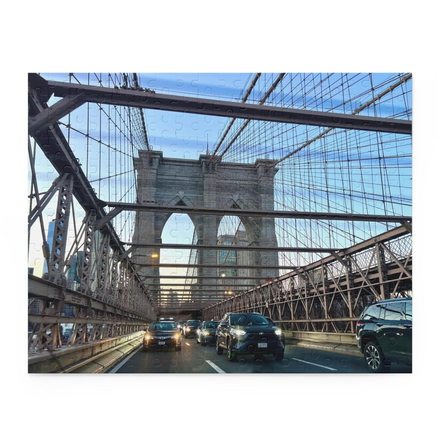 Brooklyn Bridge Puzzle: New York City Jigsaw (252-Piece)