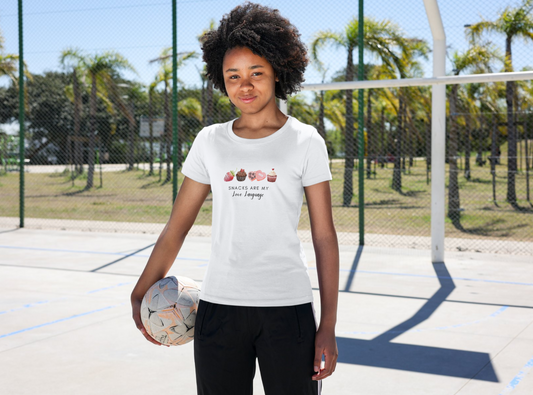 "Snacks Are My Love Language" T-Shirt
